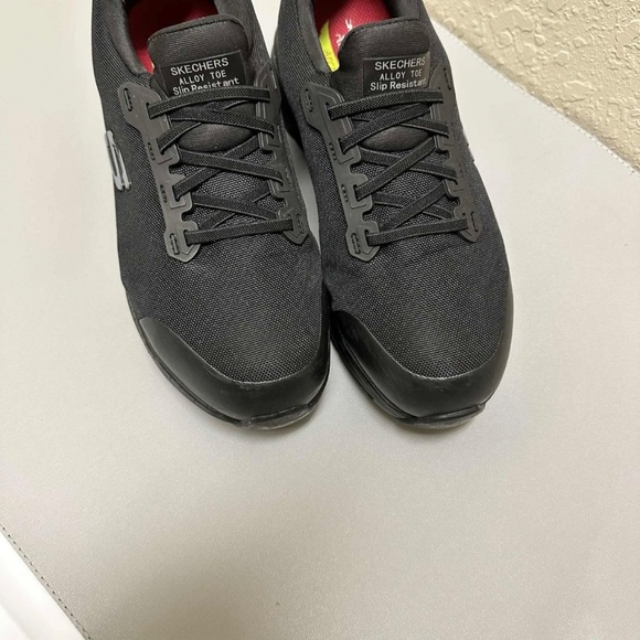 SKECHERS Work Arch Fit SR Evzan Alloy Steel Toe Safety Trainers Size 8 - Picture 3 of 9